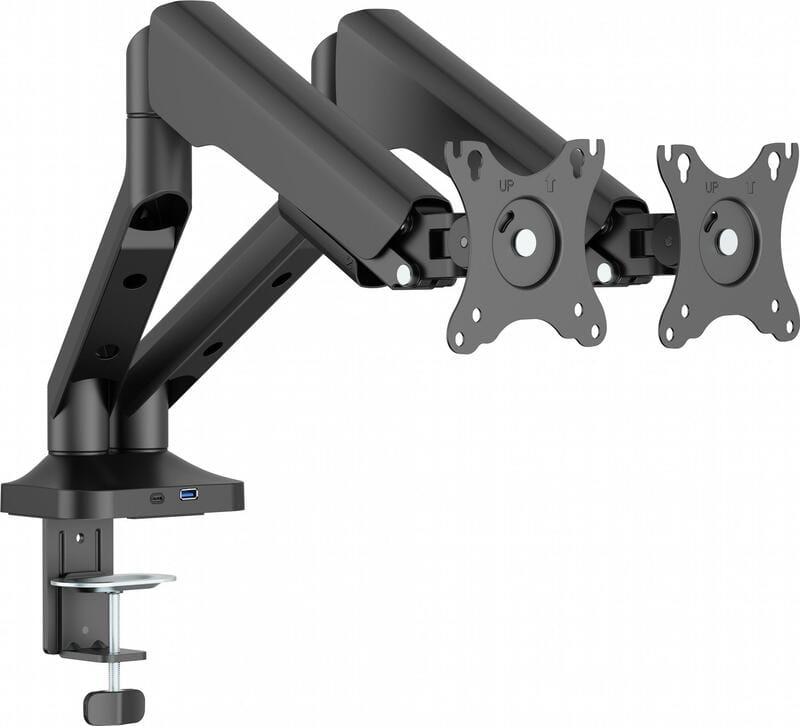 Кріплення настільне для двох моніторів OfficePro 17-35" Black (MA452B)