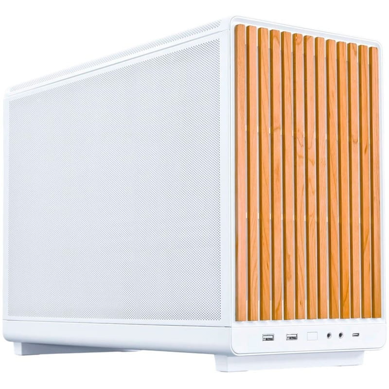Корпус Lian Li A3-mATX Wooden Front Panel White (G99.A3W-WD.00) без БП