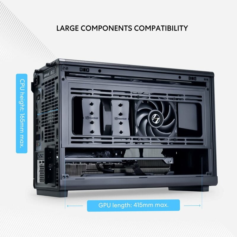 Корпус Lian Li A3-mATX Black (G99.A3X.00) без БЖ