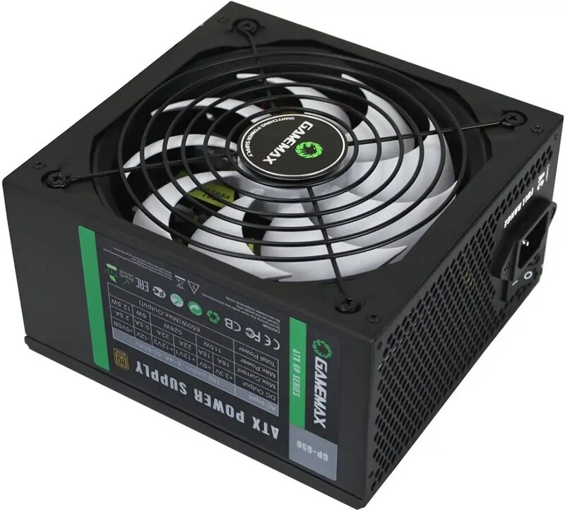 Блок живлення GameMax GP-650 650W Black