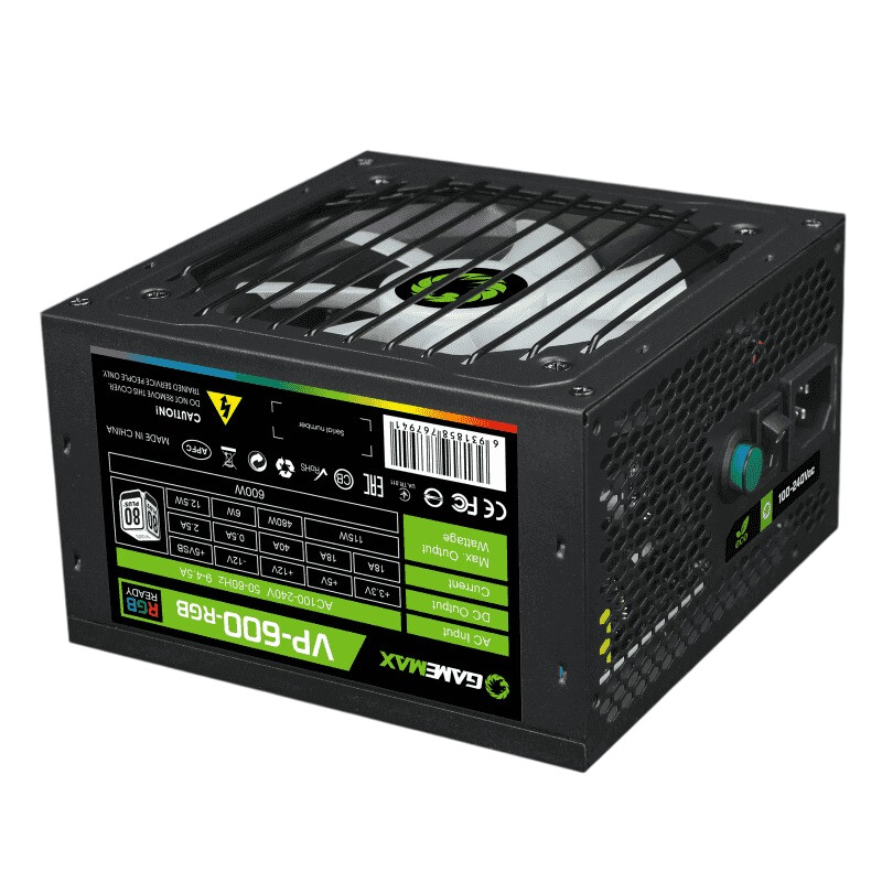Блок питания GameMax VP-600-RGB 600W