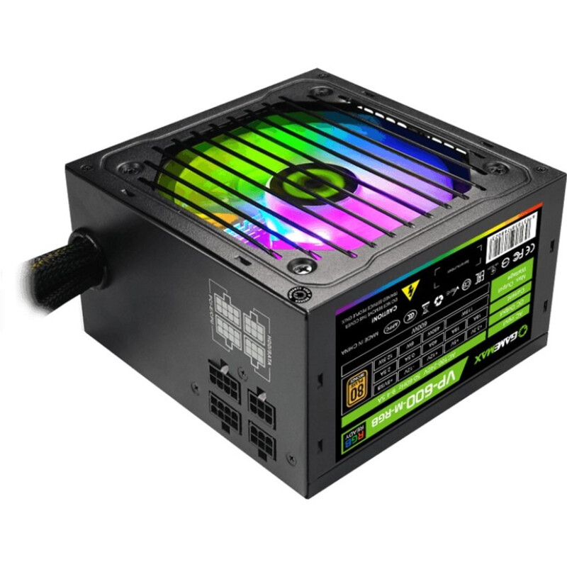 Блок питания GameMax VP-600-RGB 600W