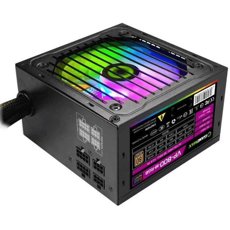 Блок питания GameMax VP-800-M-RGB 800W