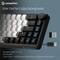 Фото - Клавиатура беспроводная GamePro Asgard Valhalla MK210B Pro Black | click.ua