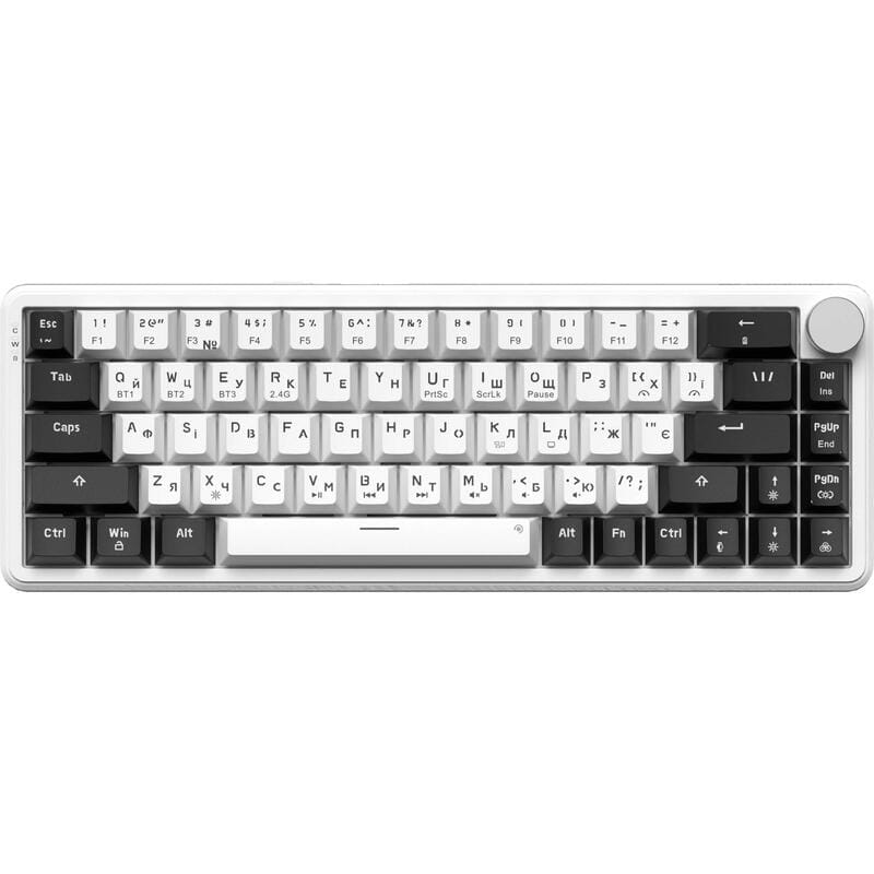 Клавиатура беспроводная GamePro Asgard Valhalla MK210W Pro White