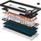 Фото - Клавиатура беспроводная GamePro Asgard Valhalla MK160B Pro Black | click.ua