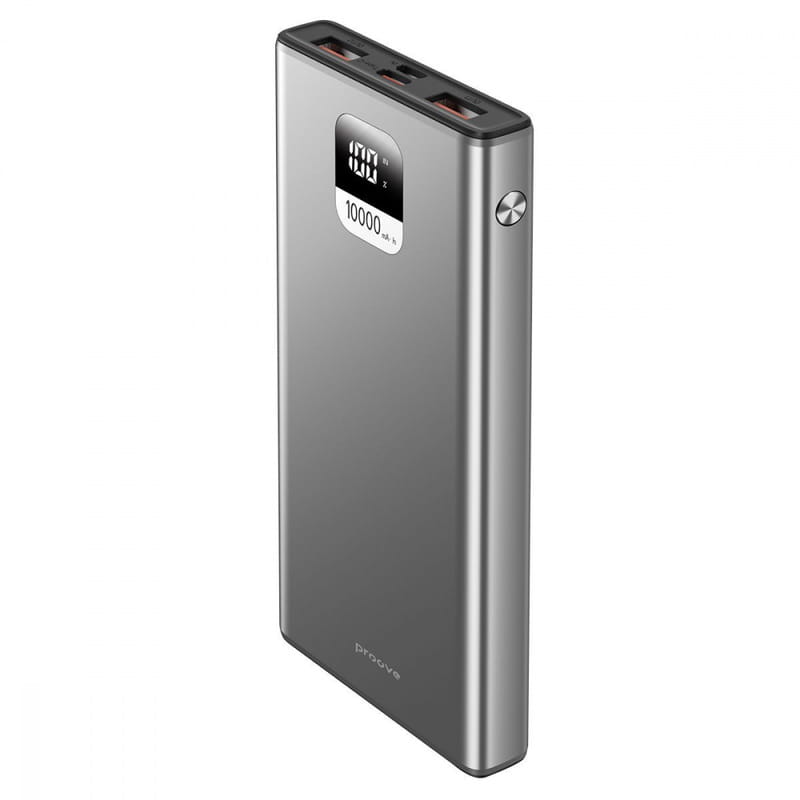Универсальная мобильная батарея Proove Guardian 22.5W 10000mAh Gray (PBG122210004)