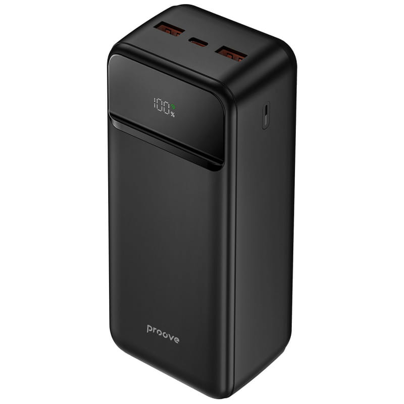 Универсальная мобильная батарея Proove Illuminator 2 22.5W 30000mAh Black (PBIP30212201)