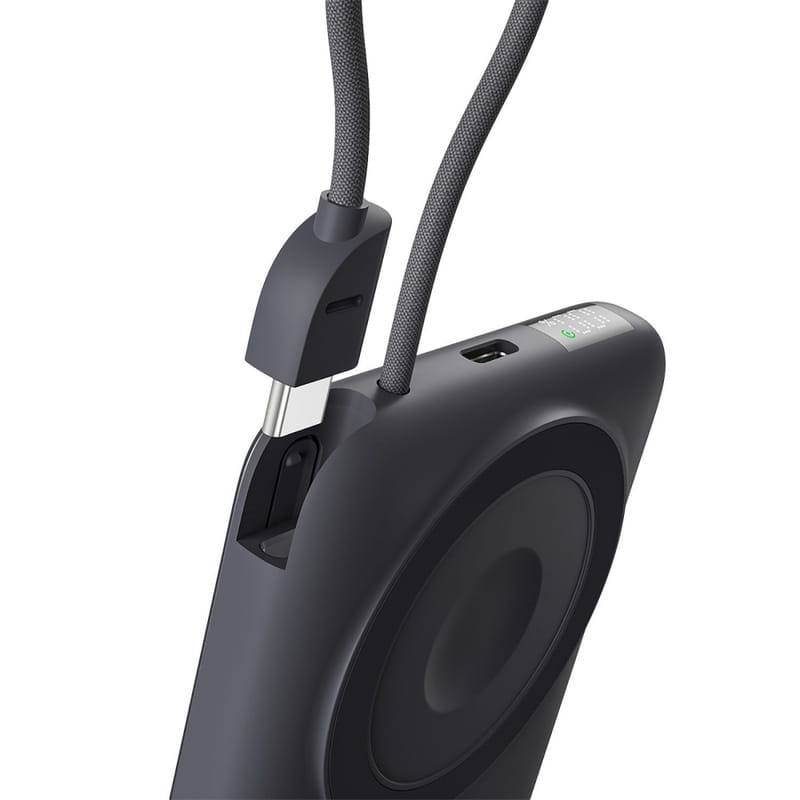 Універсальна мобільна батарея Proove Moon Rock 2 in 1 22.5W 10000mAh Gray (PBR122012105)