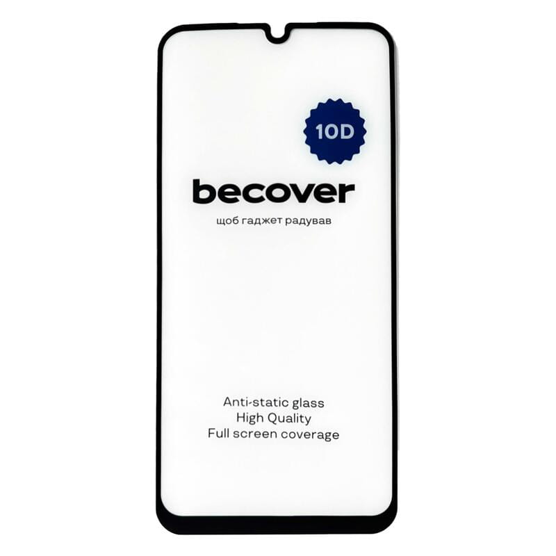 Защитное стекло BeCover для Samsung Galaxy A15 4G SM-A155/A15 5G SM-A156 10D Black (711349)