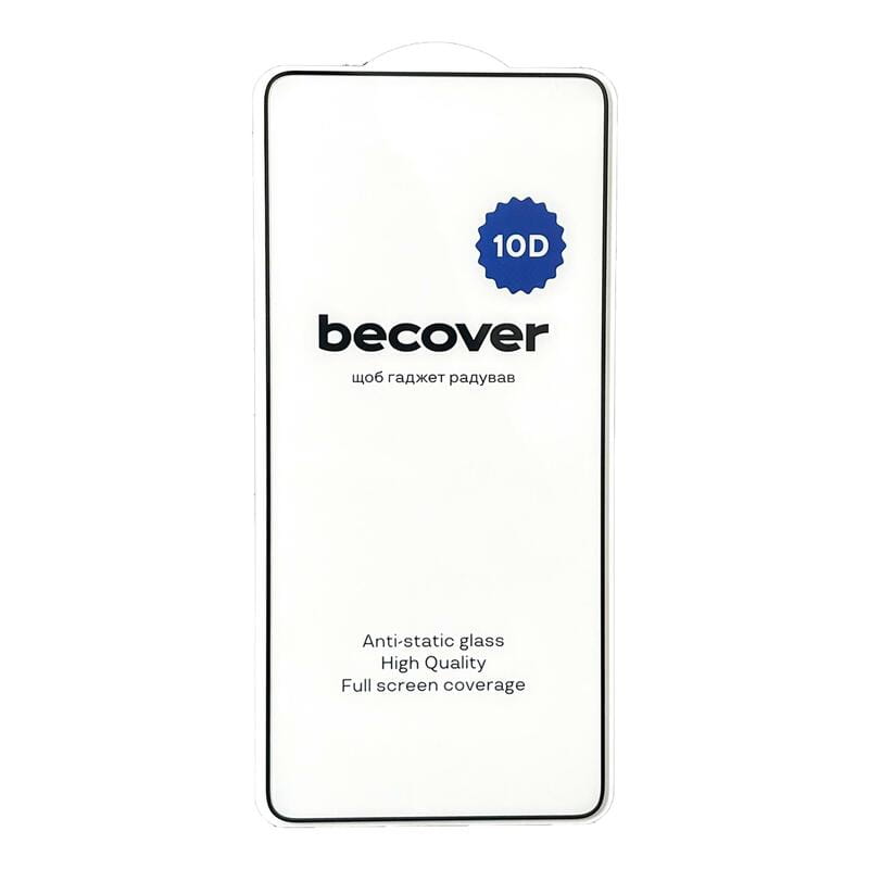 Защитное стекло BeCover для Xiaomi Redmi Note 13 Pro 5G 10D Black (711378)
