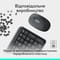 Фото - Комплект (клавіатура, миша) бездротовий Logitech MK250 Graphite (920-013823) | click.ua