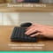 Фото - Комплект (клавіатура, миша) бездротовий Logitech MK250 Graphite (920-013823) | click.ua