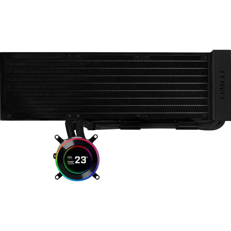 Система водяного охолодження Lian Li HydroShift II LCD-C 360 Fanless Black (G89.GHS2LCD36B.00)
