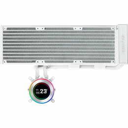 Система водяного охлаждения Lian Li HydroShift II LCD-C 360 Fanless White (G89.GHS2LCD36W.00)