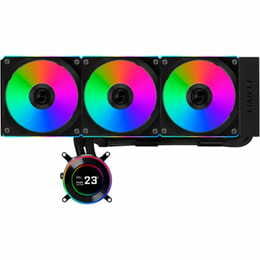 Система водяного охолодження Lian Li HydroShift II LCD-C 360CL Black (G89.GHS2LCD36RB.00)