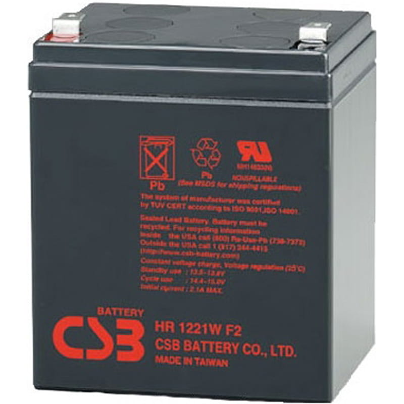 Акумуляторна батарея CSB 12V 5AH (HR1221W) AGM