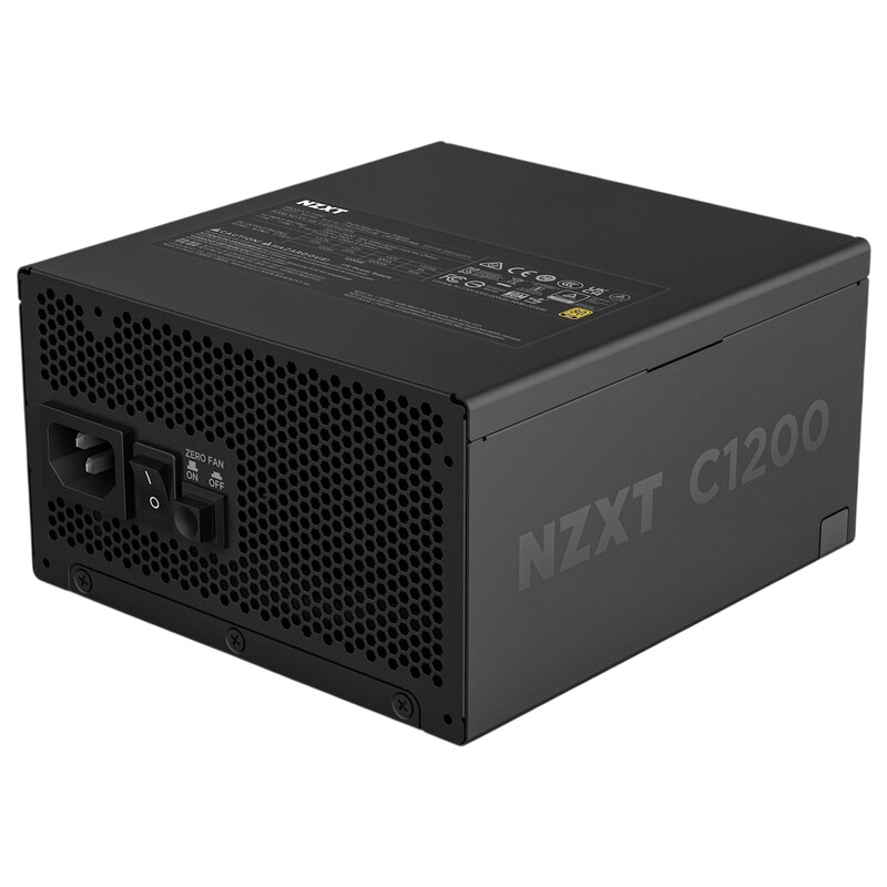 Блок питания NZXT C1200 Black (PA-2G2BB-EU) 1200W, 80+ Gold