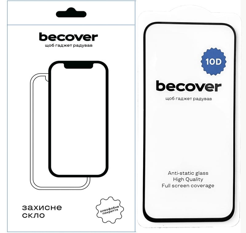 Защитное стекло BeCover для Google Pixel 8a 10D Black (711491)