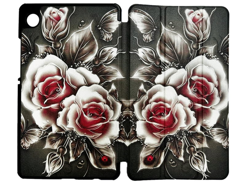 Чохол BeCover Smart Case для Samsung Galaxy Tab A9 Plus SM-X210/SM-X215/SM-X216 11.0" Black Rose (711276)