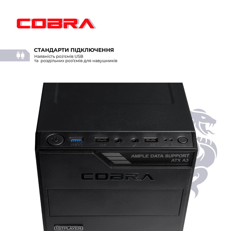 Персональний комп`ютер COBRA Optimal (I121.8.H2S2.INT.25002)