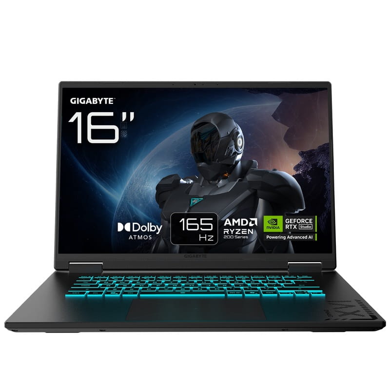 Ноутбук Gigabyte Gaming A16 (3VHK3UA894SD) Black Steel