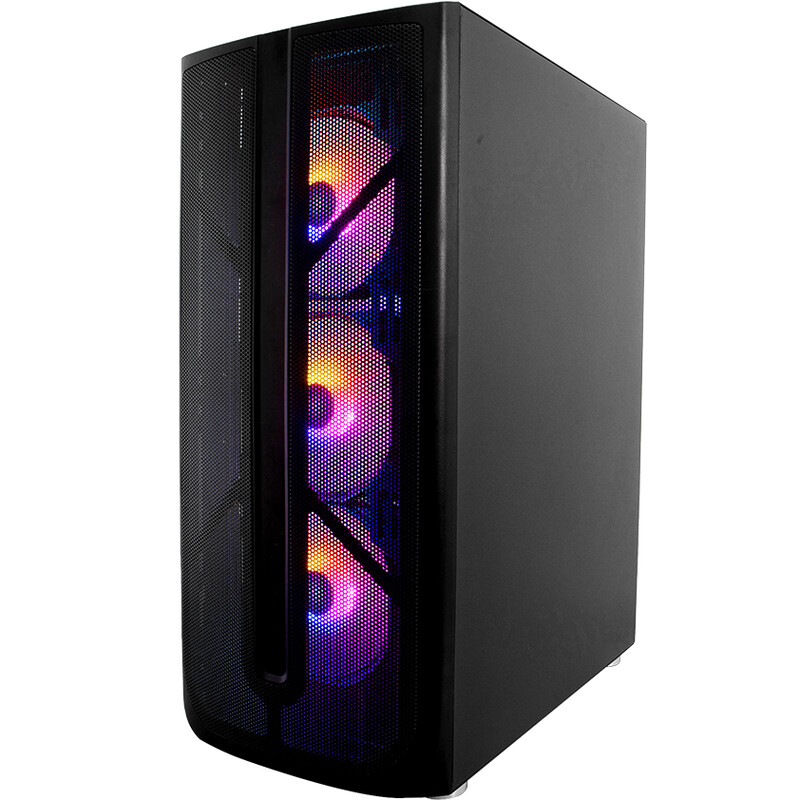 Корпус 1stPlayer X4-BK-4F1-PS-750FK-EU Black 750W