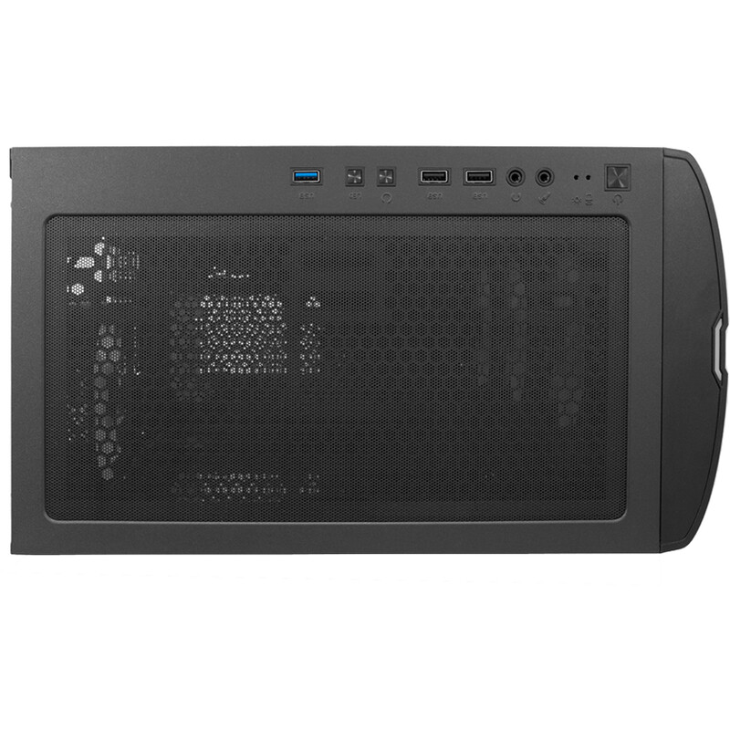 Корпус 1stPlayer X4-BK-4F1-PS-750FK-EU Black 750W
