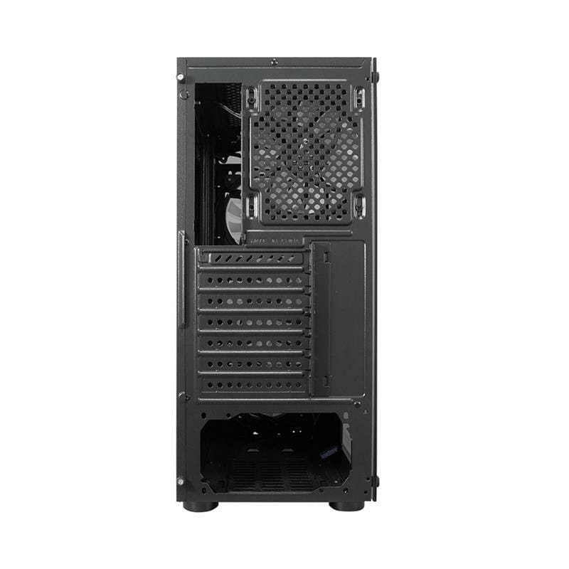 Корпус 1stPlayer V3-B-BK-4F1 Black без БЖ