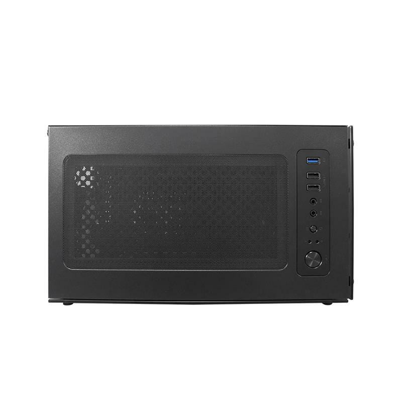 Корпус 1stPlayer V3-B-BK-4F1 Black без БЖ