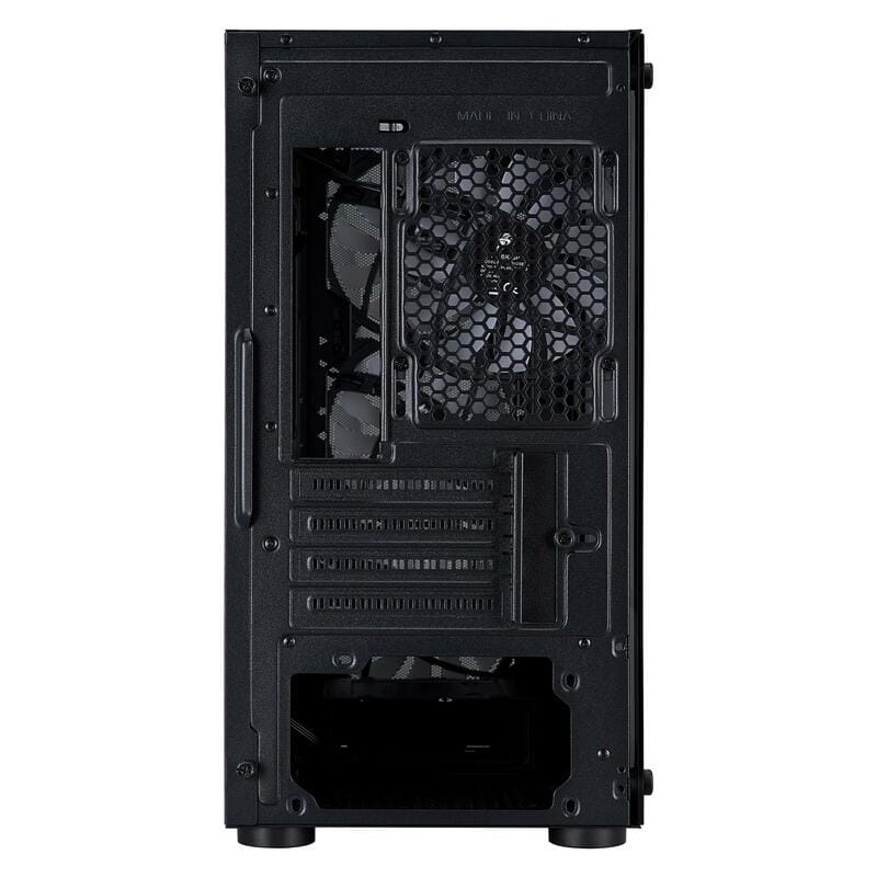Корпус 1stPlayer X3-M-BK-4F1 Black без БП