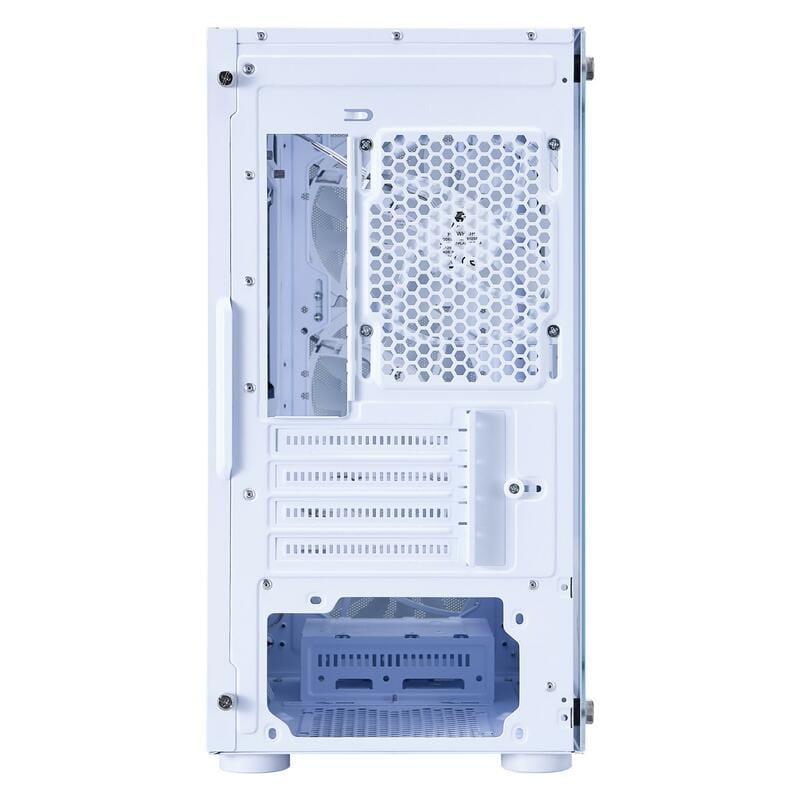Корпус 1stPlayer X3-M-WH-4F1-W White без БП