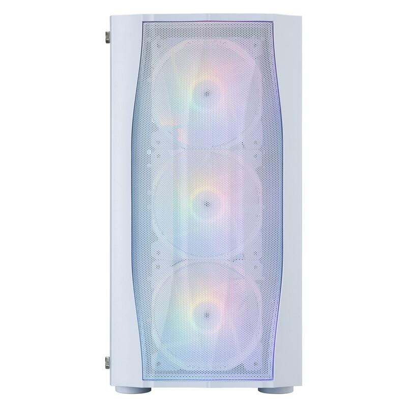 Корпус 1stPlayer X3-M-WH-4F1-W White без БП