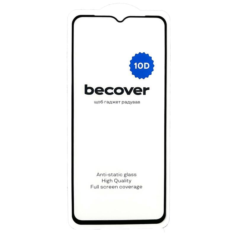 Защитное стекло BeCover для Samsung Galaxy A04 SM-A045 10D Black (711519)