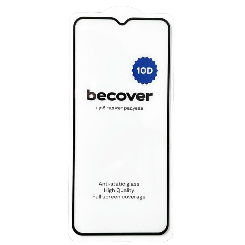 Защитное стекло BeCover для Nokia C21 Plus/Nokia C22 10D Black (711523)
