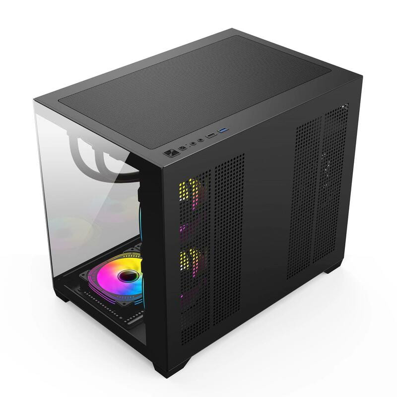 Корпус GTL Gaming Abyss Black (GTLN285M) без БЖ