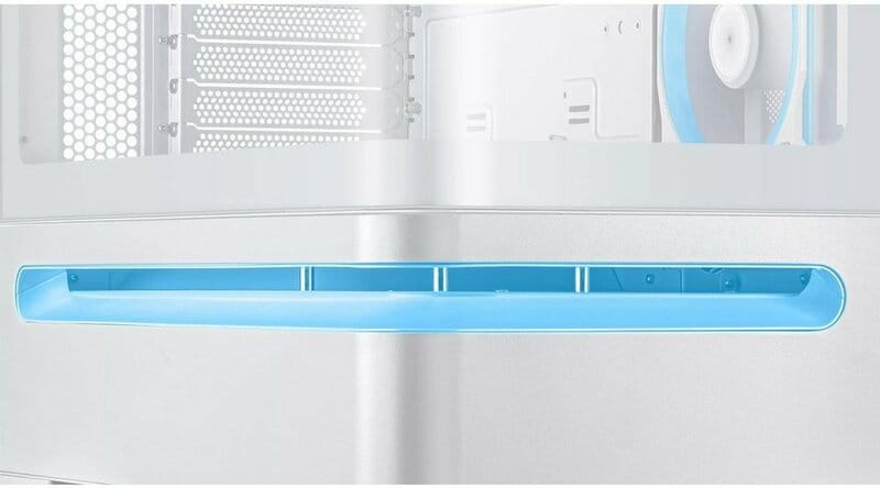 Корпус Asus Prime AP202 ARGB Tempered Glass White без БЖ (90DC00P3-B19000)