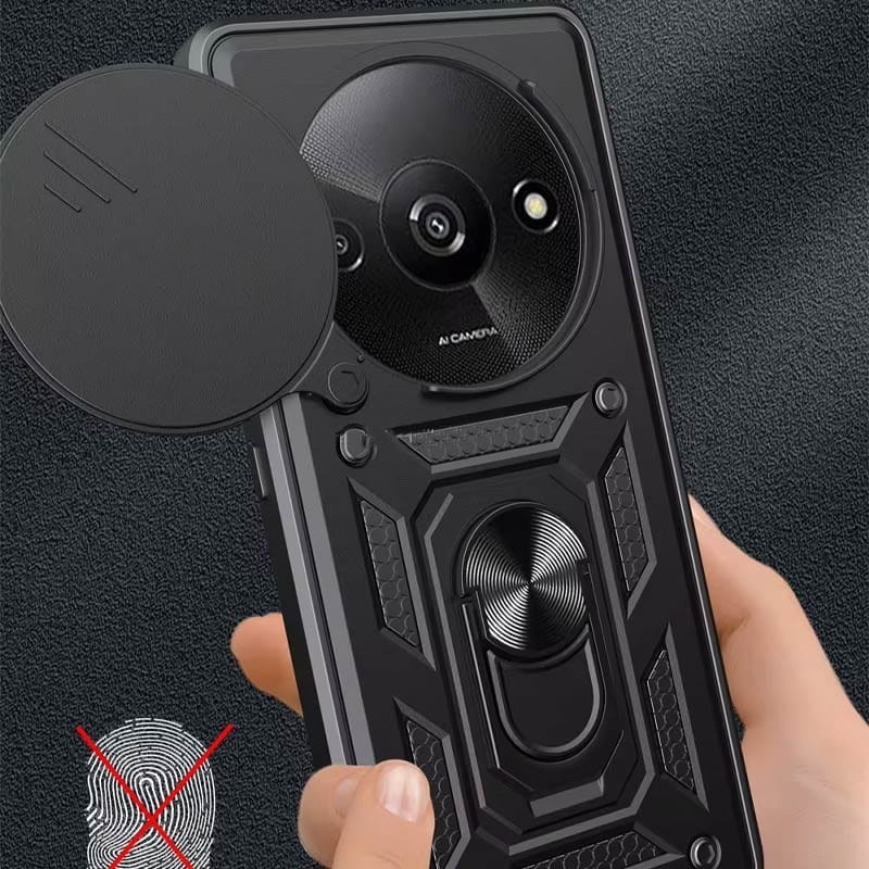 Чохол-накладка BeCover Military для Xiaomi Redmi A3 4G Black (711319)