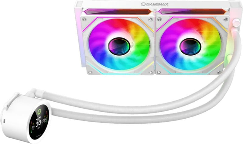 Система водяного охолодження GameMax IceBurg 240 Digital White