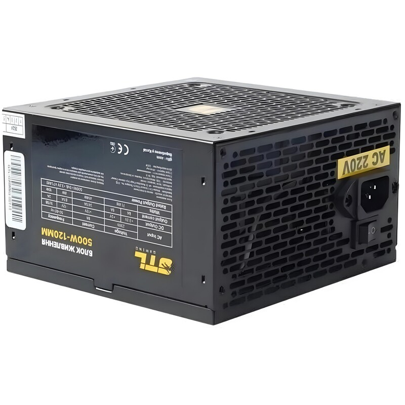 Блок питания GTL Gaming Star (GTLGS500BK) 500W