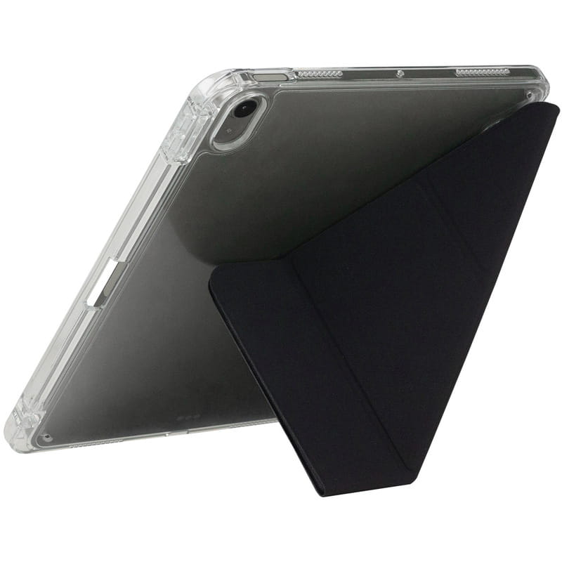 Чeхол-книжка BeCover Ultra Slim Origami Transparent с креплением Apple Pencil для Apple iPad Air 11" M2 2024 Black (711389)