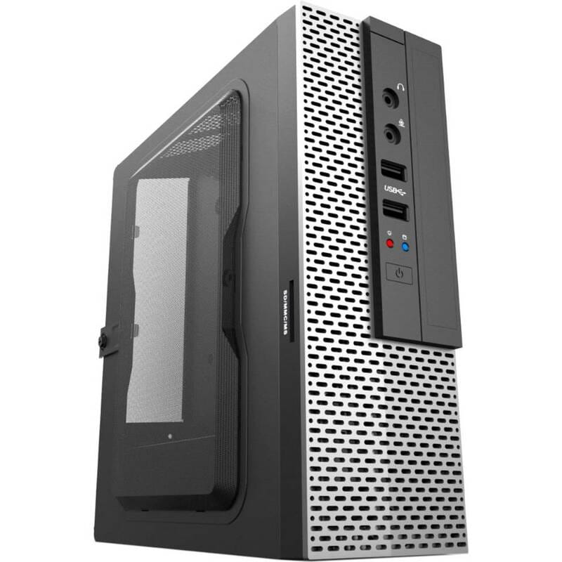 Корпус GameMax ST102 Black/Silver 200W