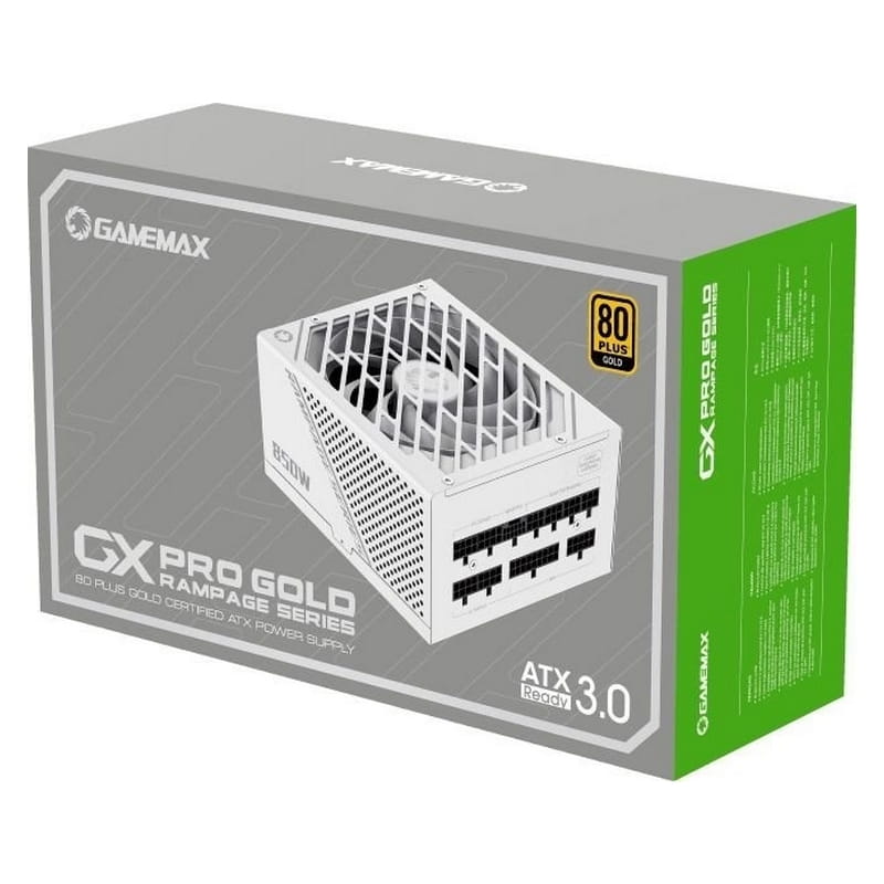 Блок питания GameMax GX-1250 Pro ATX3.0 PCIe5.0 1250W White