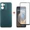 Фото - Чeхол-накладка Dengos для Motorola G05 Green Full Glue (DG-KM-148) + защитное стекло | click.ua