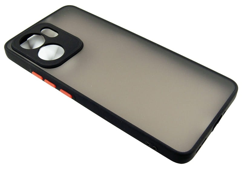 Чохол-накладка Dengos Matt для Oppo Reno 13F Black (DG-TPU-MATT-166)