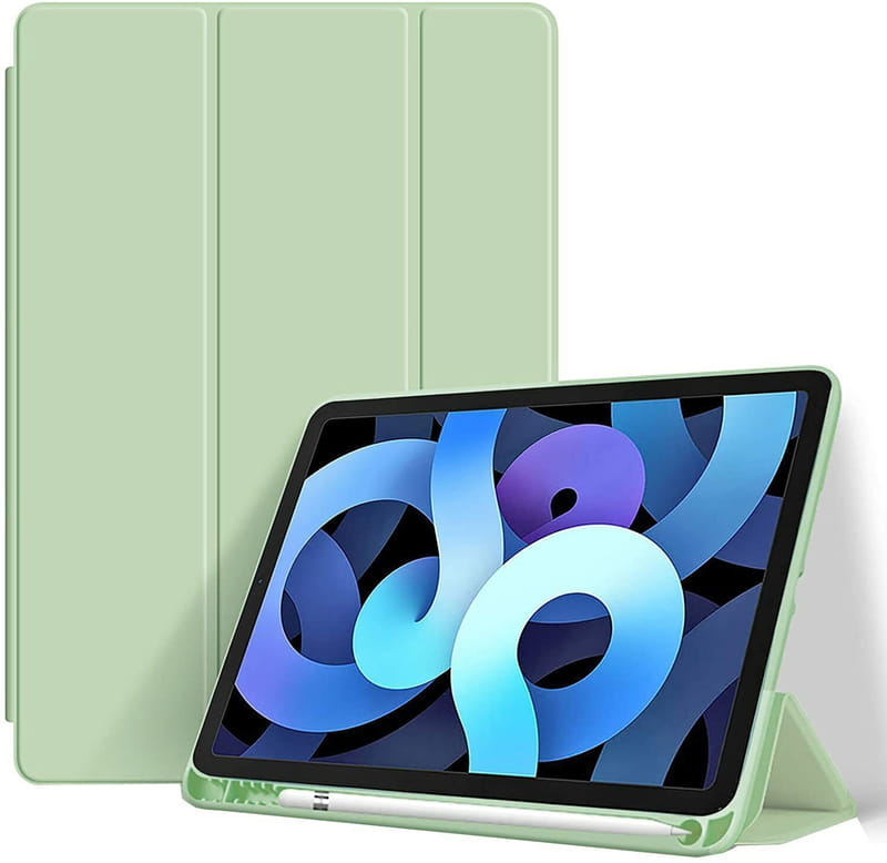 Чохол BeCover Tri Fold Soft TPU з кріпленням Apple Pencil для Apple iPad Air 11" M2 2024 Green (711402)