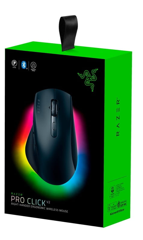 Мышь беспроводная Razer Pro Click V2 Black (RZ01-03900100-R3M1)