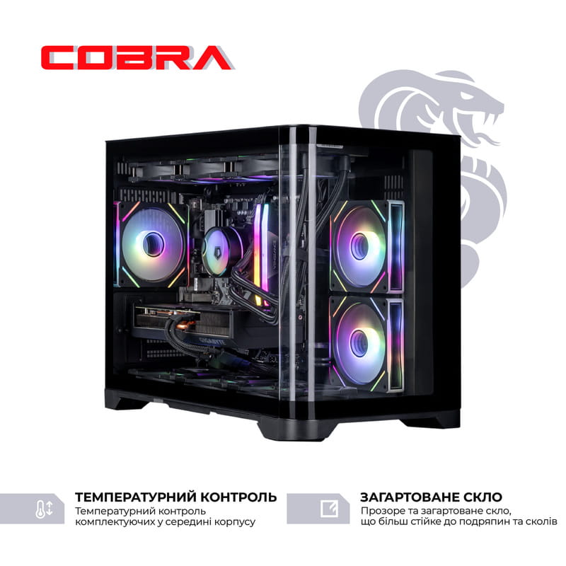 Персональний комп`ютер COBRA Gaming Windows 11 Home (A98X3D.64.S5.97.21898W)
