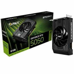 Відеокарта GF RTX 5050 8GB GDDR6 StormX Palit (NE65050019P1-GB2070F)