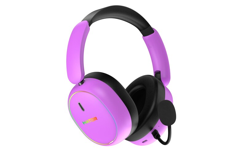 Гарнiтура Hator Phoenix 2 Wireless Violet (ESH42)